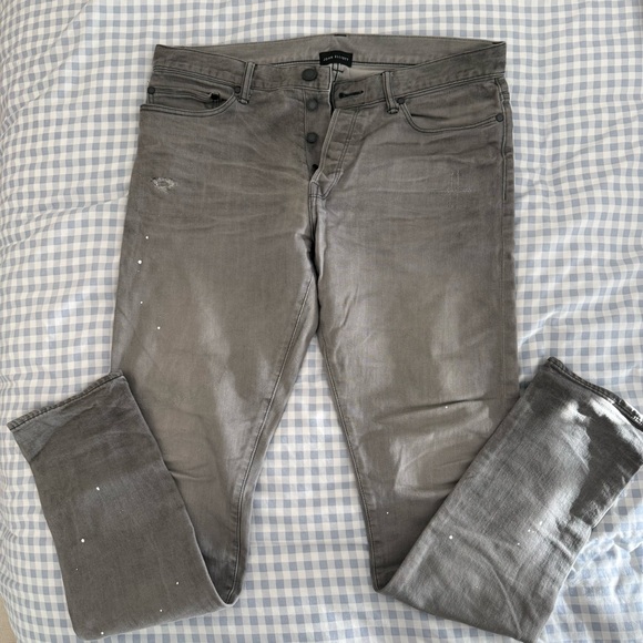 John Elliott Other - John Elliott Distressed Gray Skinny Jeans